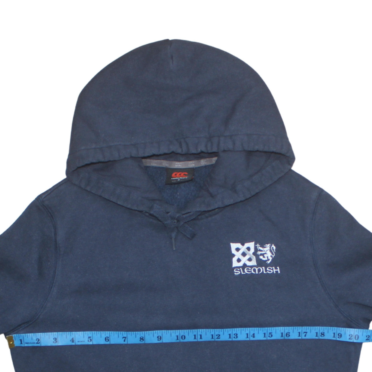 Mens UK Size S Canterbury Blue Pullover Hoodie
