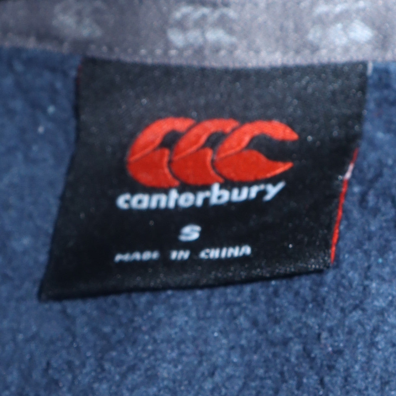 Mens UK Size S Canterbury Blue Pullover Hoodie