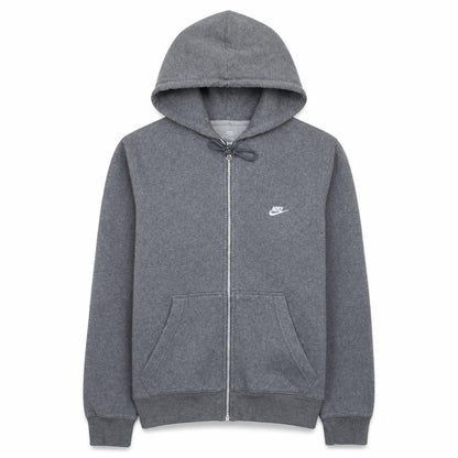 Mens UK Size S Nike Grey Full Zip Hoodie