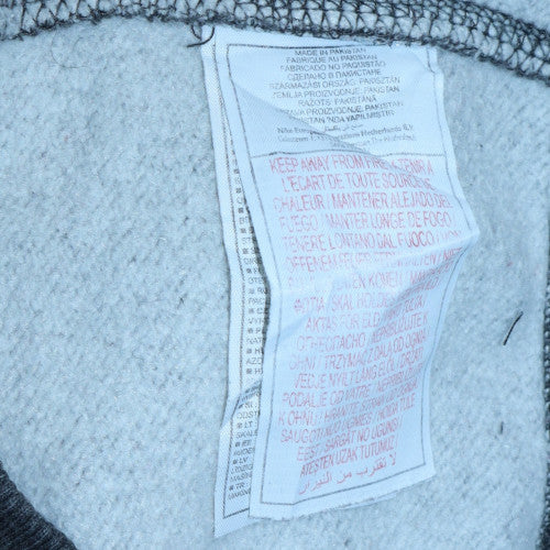 Mens UK Size S Nike Grey Full Zip Hoodie