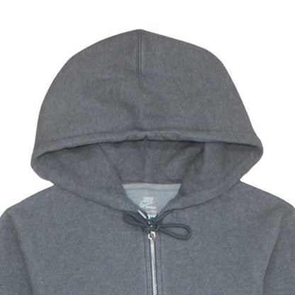 Mens UK Size S Nike Grey Full Zip Hoodie
