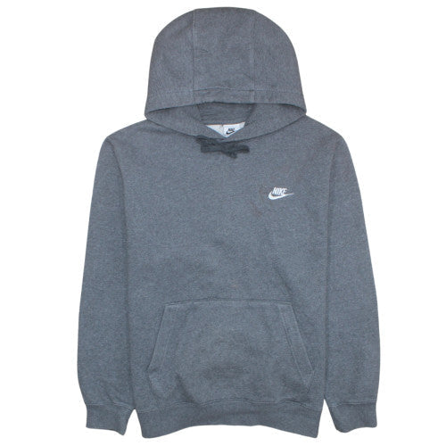 Mens UK Size M Nike Grey Pullover Hoodie