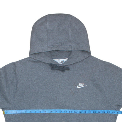 Mens UK Size M Nike Grey Pullover Hoodie