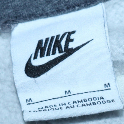Mens UK Size M Nike Grey Pullover Hoodie