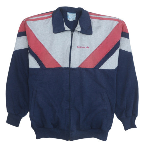 Womens UK Size M adidas Multicoloured Full Zip Sweatshirt