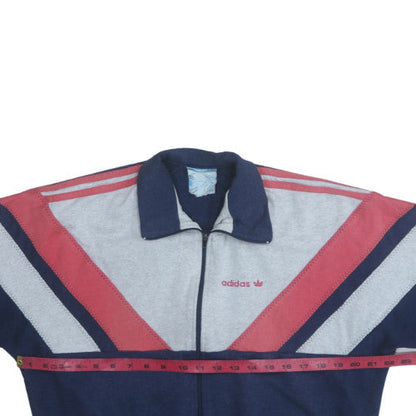 Womens UK Size M adidas Multicoloured Full Zip Sweatshirt
