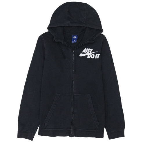 Mens UK Size S Nike Black Full Zip Hoodie