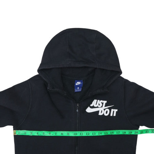 Mens UK Size S Nike Black Full Zip Hoodie
