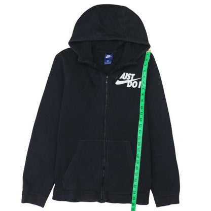 Mens UK Size S Nike Black Full Zip Hoodie
