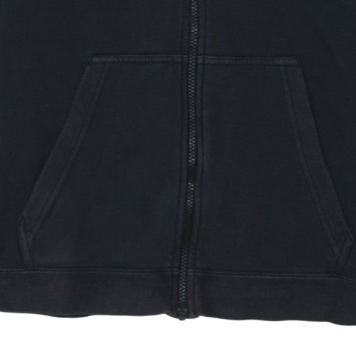 Mens UK Size S Nike Black Full Zip Hoodie