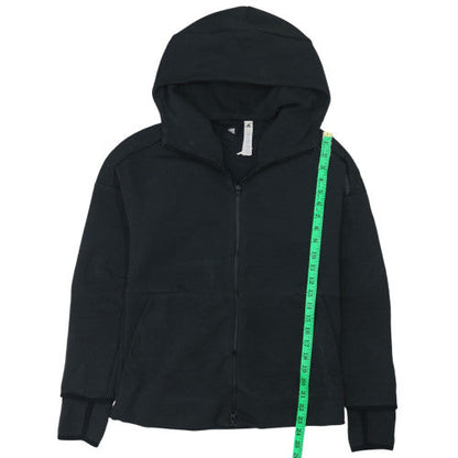 Mens UK Size M adidas Black Full Zip Hoodie