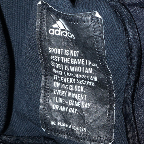 Mens UK Size M adidas Black Full Zip Hoodie