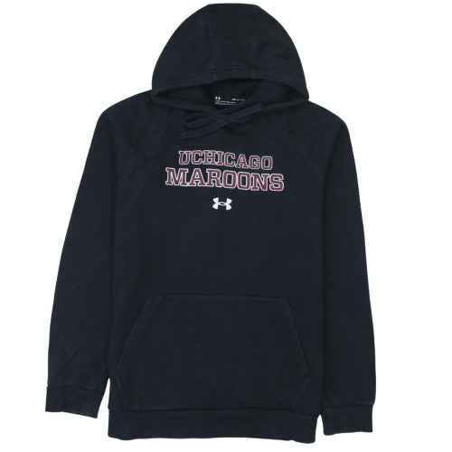 Mens UK Size S Under armour Black Pullover Hoodie