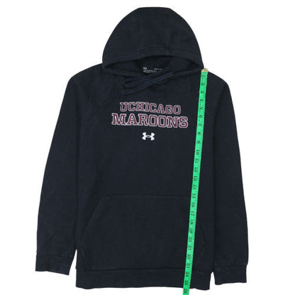 Mens UK Size S Under armour Black Pullover Hoodie