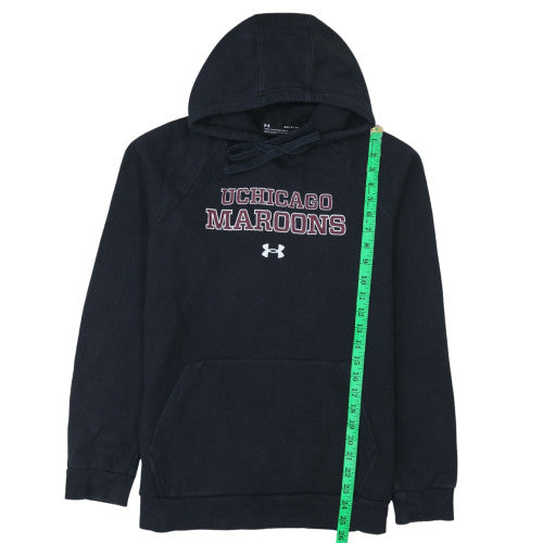 Mens UK Size S Under armour Black Pullover Hoodie