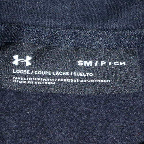 Mens UK Size S Under armour Black Pullover Hoodie