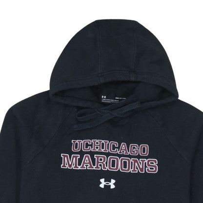 Mens UK Size S Under armour Black Pullover Hoodie