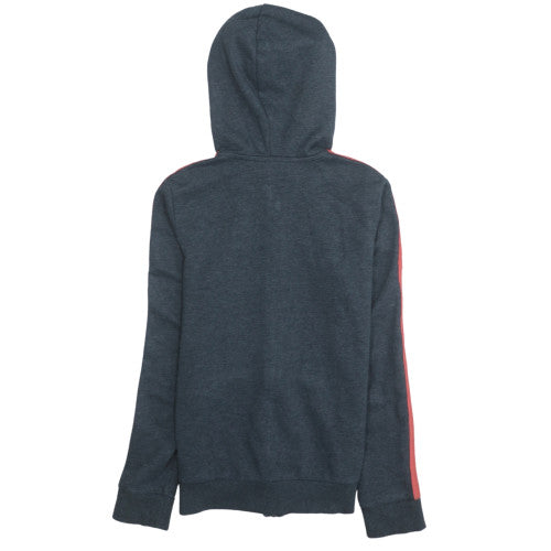 Womens UK Size 2XS adidas Blue Full Zip Hoodie