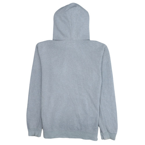 Gap Men's Grey Pullover Hoodie Small Cotton Logo Style