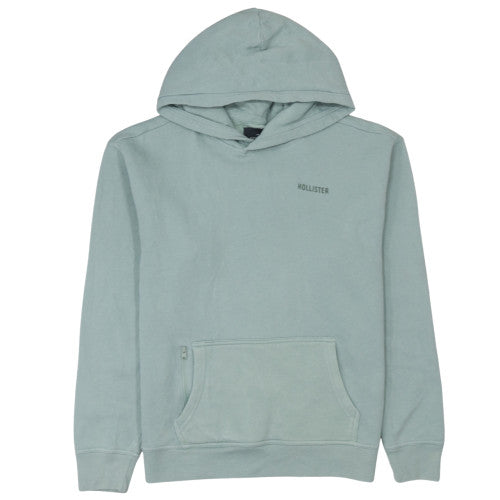 Mens UK Size M Hollister Green Pullover Hoodie