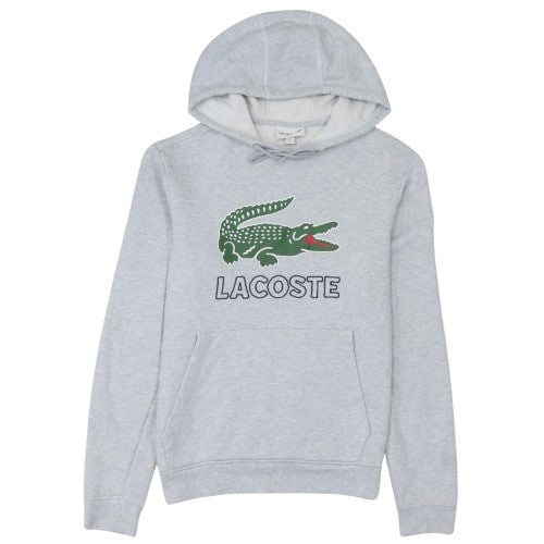 Mens UK Size S Lacoste Grey Pullover Hoodie