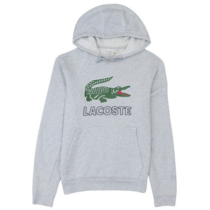 Mens UK Size S Lacoste Grey Pullover Hoodie