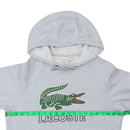 Mens UK Size S Lacoste Grey Pullover Hoodie