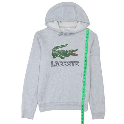Mens UK Size S Lacoste Grey Pullover Hoodie