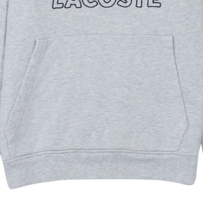 Mens UK Size S Lacoste Grey Pullover Hoodie