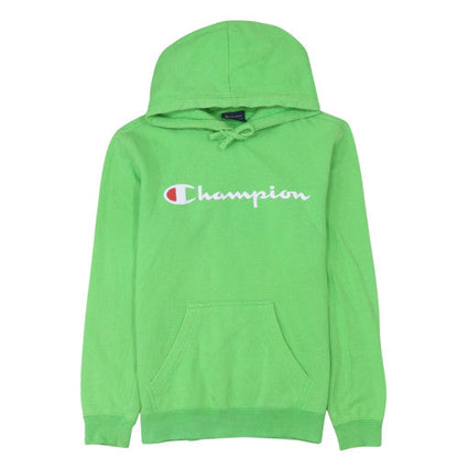 Mens UK Size S Champion Green Pullover Hoodie
