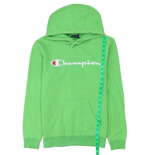 Mens UK Size S Champion Green Pullover Hoodie