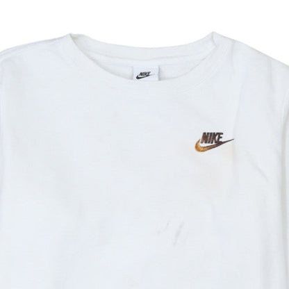 Teens UK Size XL Nike White Pullover Sweatshirt