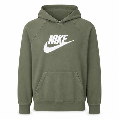 Mens UK Size S Nike Green Pullover Hoodie