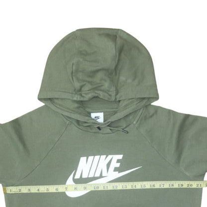 Mens UK Size S Nike Green Pullover Hoodie