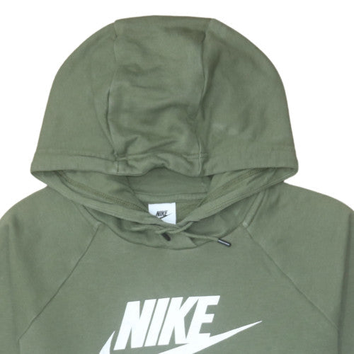 Mens UK Size S Nike Green Pullover Hoodie