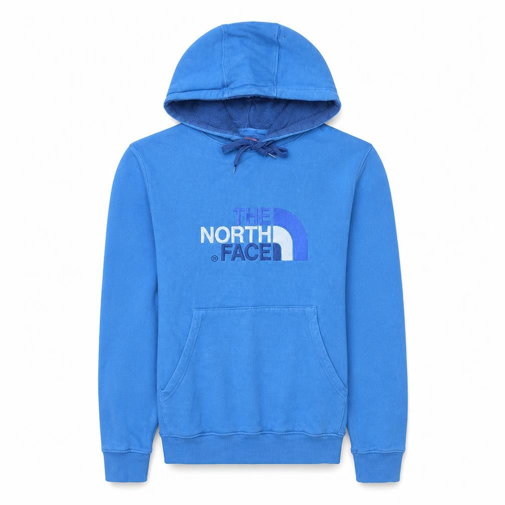 Mens UK Size S The North Face Blue Pullover Hoodie