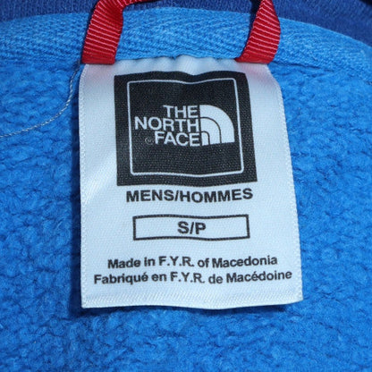 Mens UK Size S The North Face Blue Pullover Hoodie