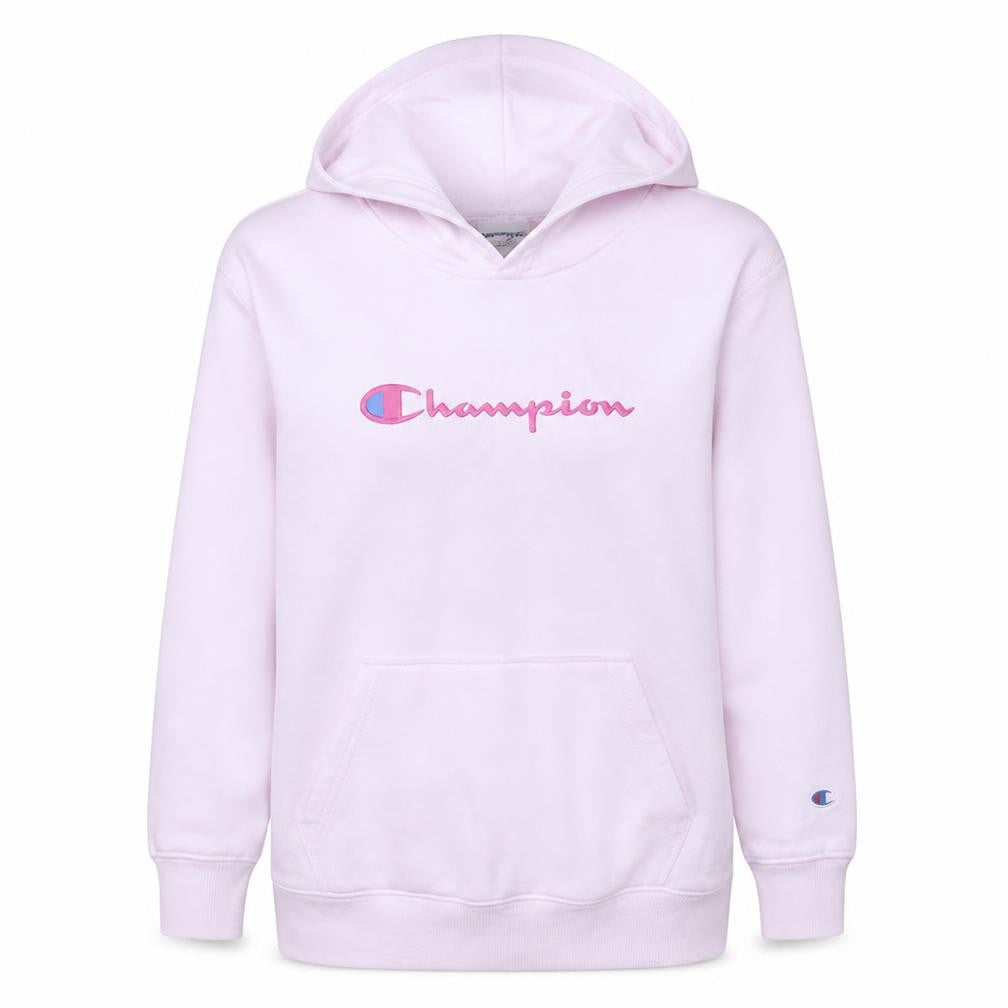 Womens UK Size XL Champion Pink Pullover Hoodie