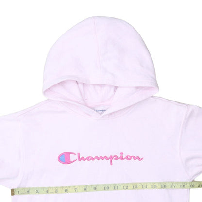 Womens UK Size XL Champion Pink Pullover Hoodie
