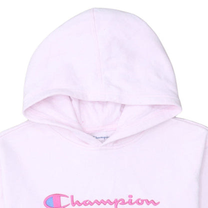 Womens UK Size XL Champion Pink Pullover Hoodie