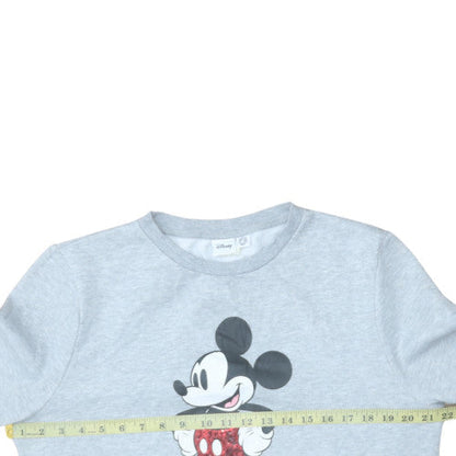 Womens UK Size M Disney Grey Pullover Sweatshirt
