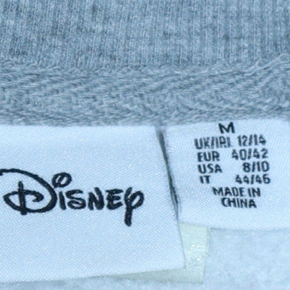 Womens UK Size M Disney Grey Pullover Sweatshirt