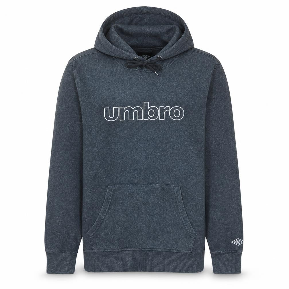 Mens UK Size M Umbro Blue Pullover Hoodie