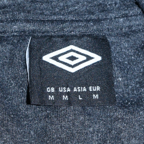 Mens UK Size M Umbro Blue Pullover Hoodie