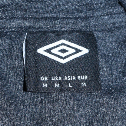 Mens UK Size M Umbro Blue Pullover Hoodie