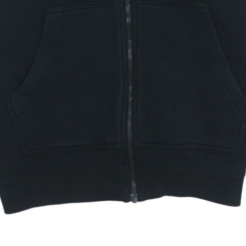 Mens UK Size XS Nike Black Full Zip Hoodie