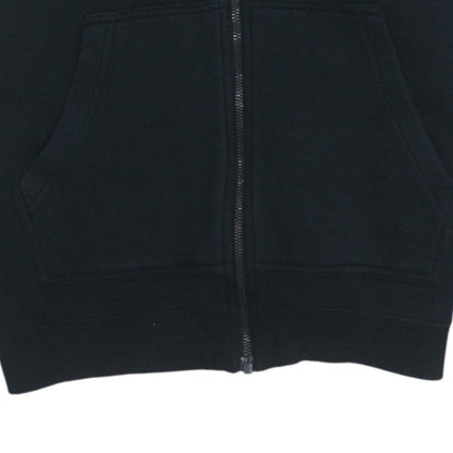Mens UK Size XS Nike Black Full Zip Hoodie