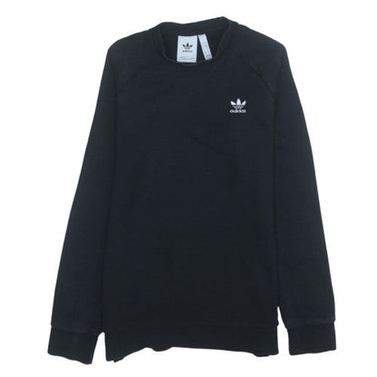 Mens UK Size S adidas Black Pullover Sweatshirt