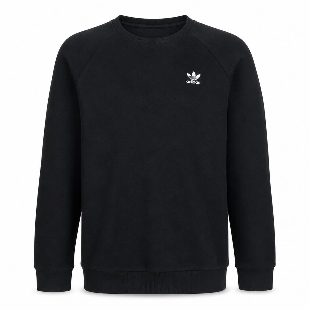 Mens UK Size S adidas Black Pullover Sweatshirt