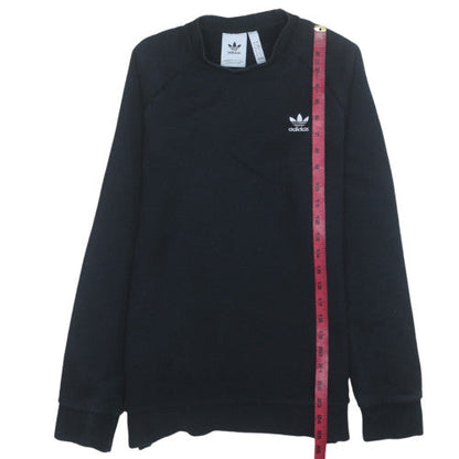 Mens UK Size S adidas Black Pullover Sweatshirt